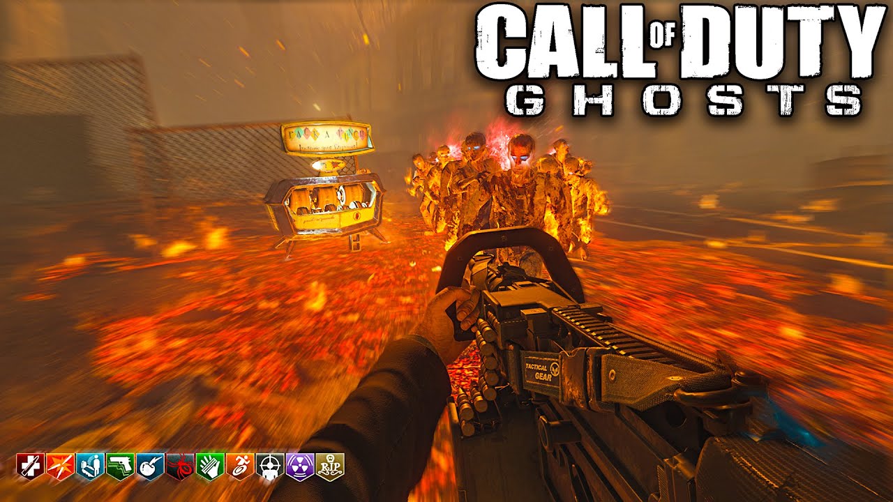 Town with CoD Ghosts Guns (Black Ops 3 Zombies Mod)