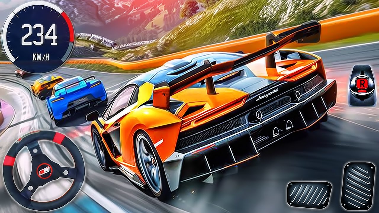 Real Extreme Sport Car Racing Simulator 3D - Drive For Speed Car: Asphalt 8 - Android GamePlay #7