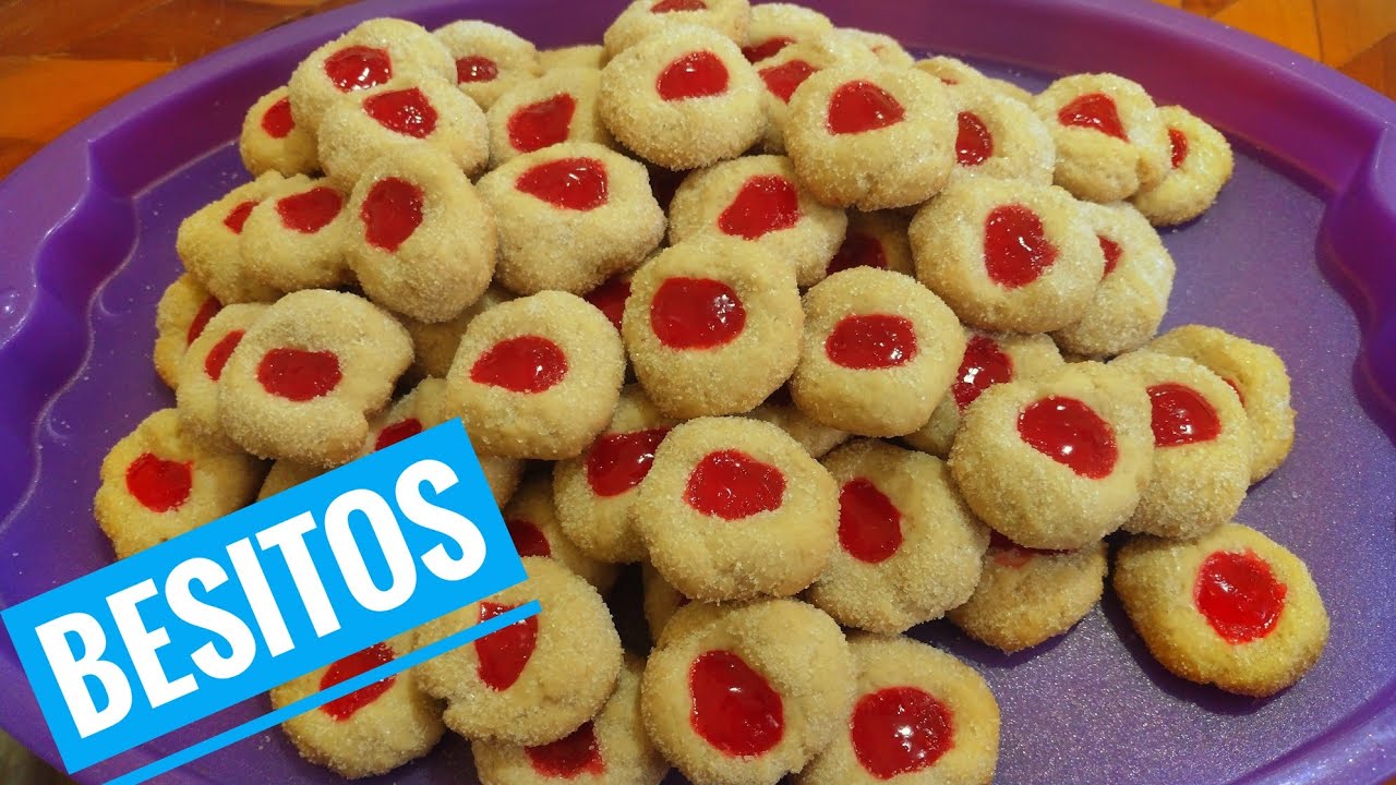 Galletas Besitos. Besitos de galleta. Besos.