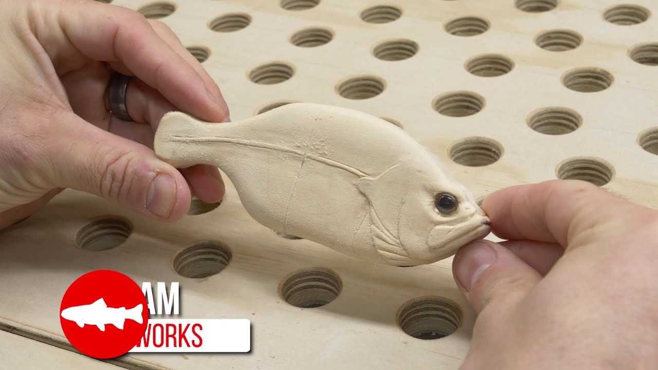 Carving a Wooden Wakebait Lure - Pt.1