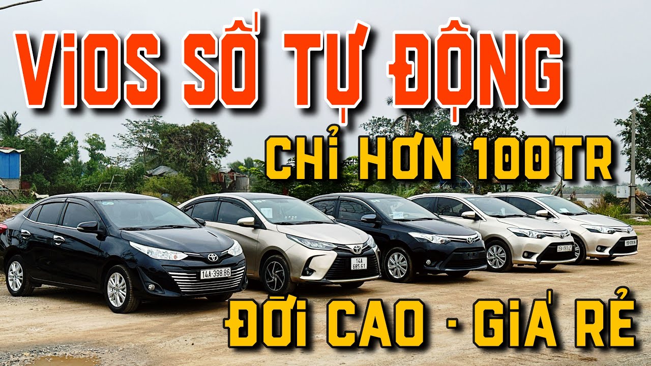 VIOS Giờ Rẻ Thật ! Hơn 100Tr Là Mua Được Vios Số Tự Động Rồi. Liên Hệ : 0979386862