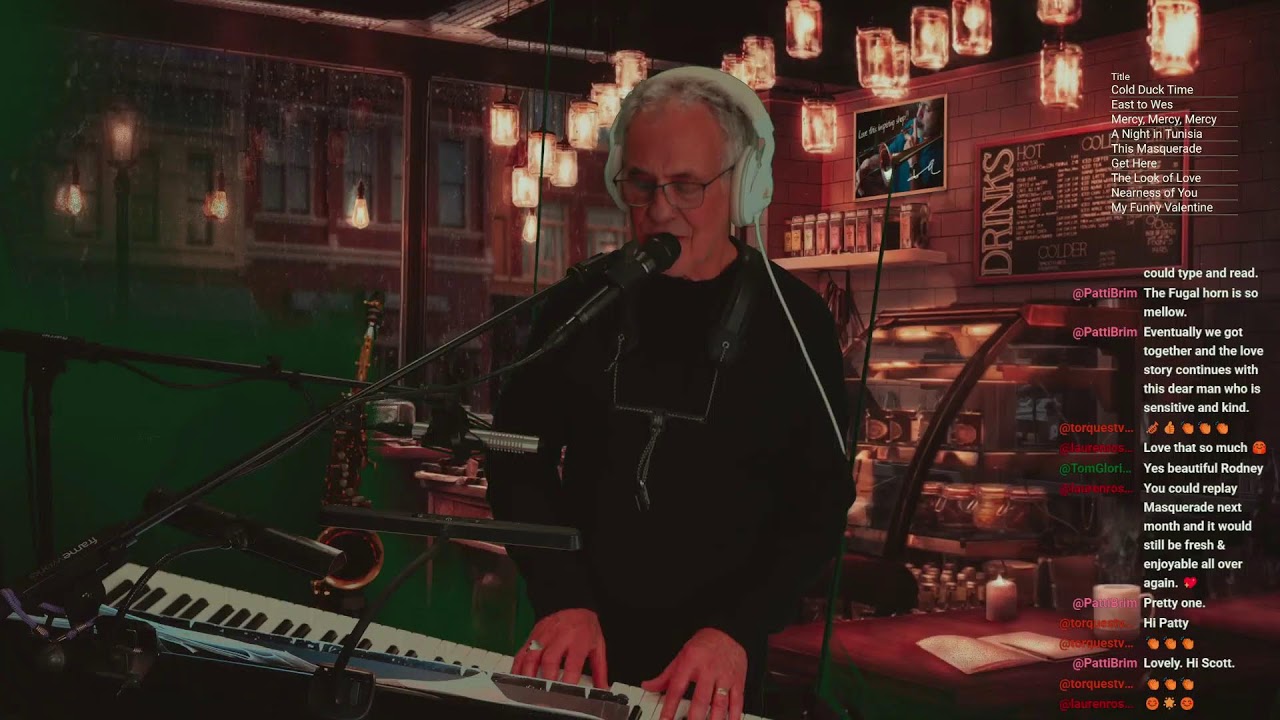 Streaming Live Jazz with Dr. B on Sunday Night