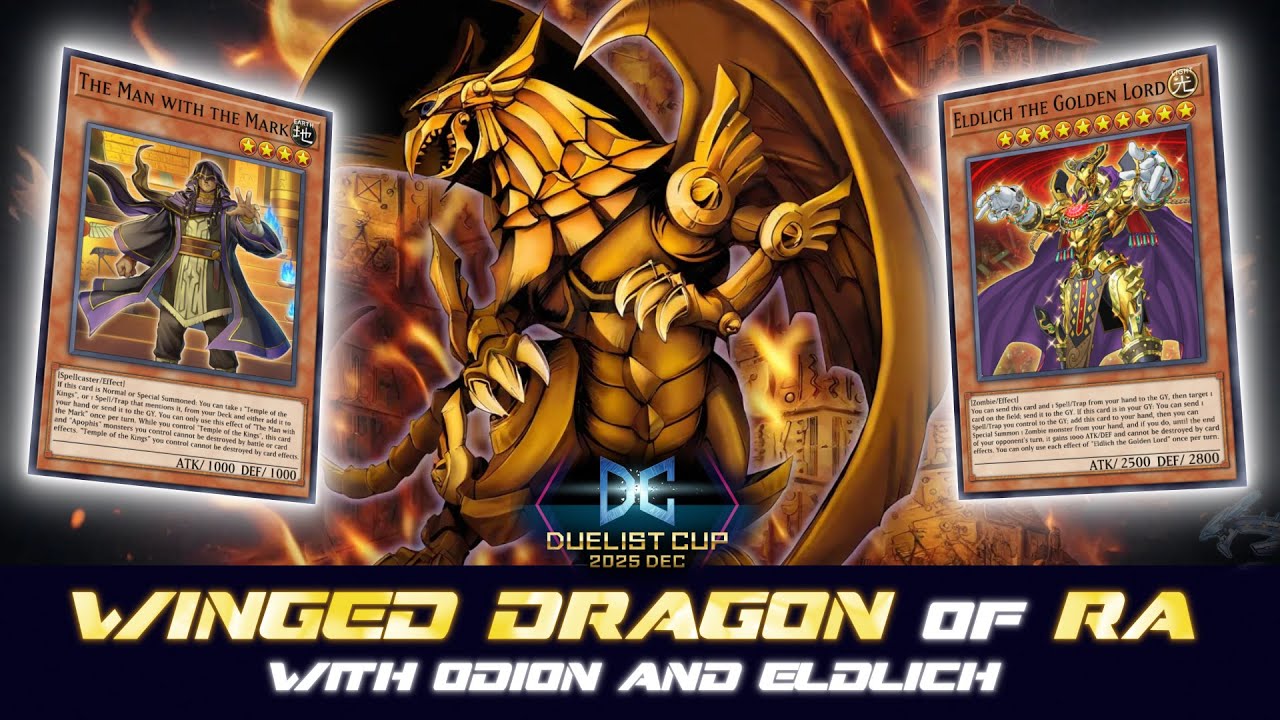 WINGED DRAGON OF RA - WITH ODION AND ELDLICH ⁉️ [Yu-Gi-Oh! Master Duel]​