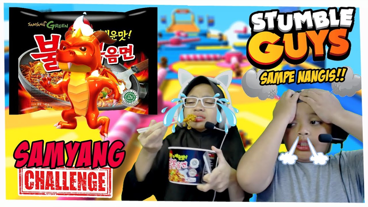 Samyang Challenge Sampe Nangis Di Stumble Guys Indonesia