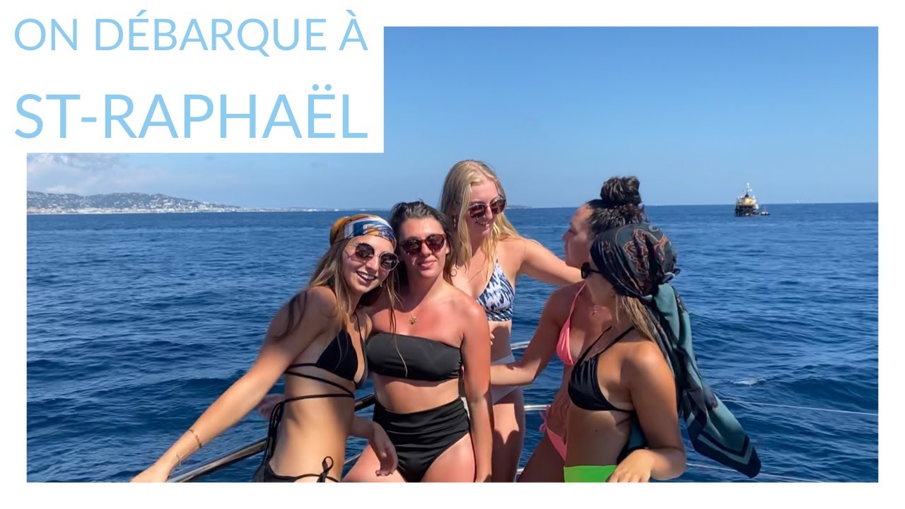 10h plus tard... On arrive à St-Raphaël !!