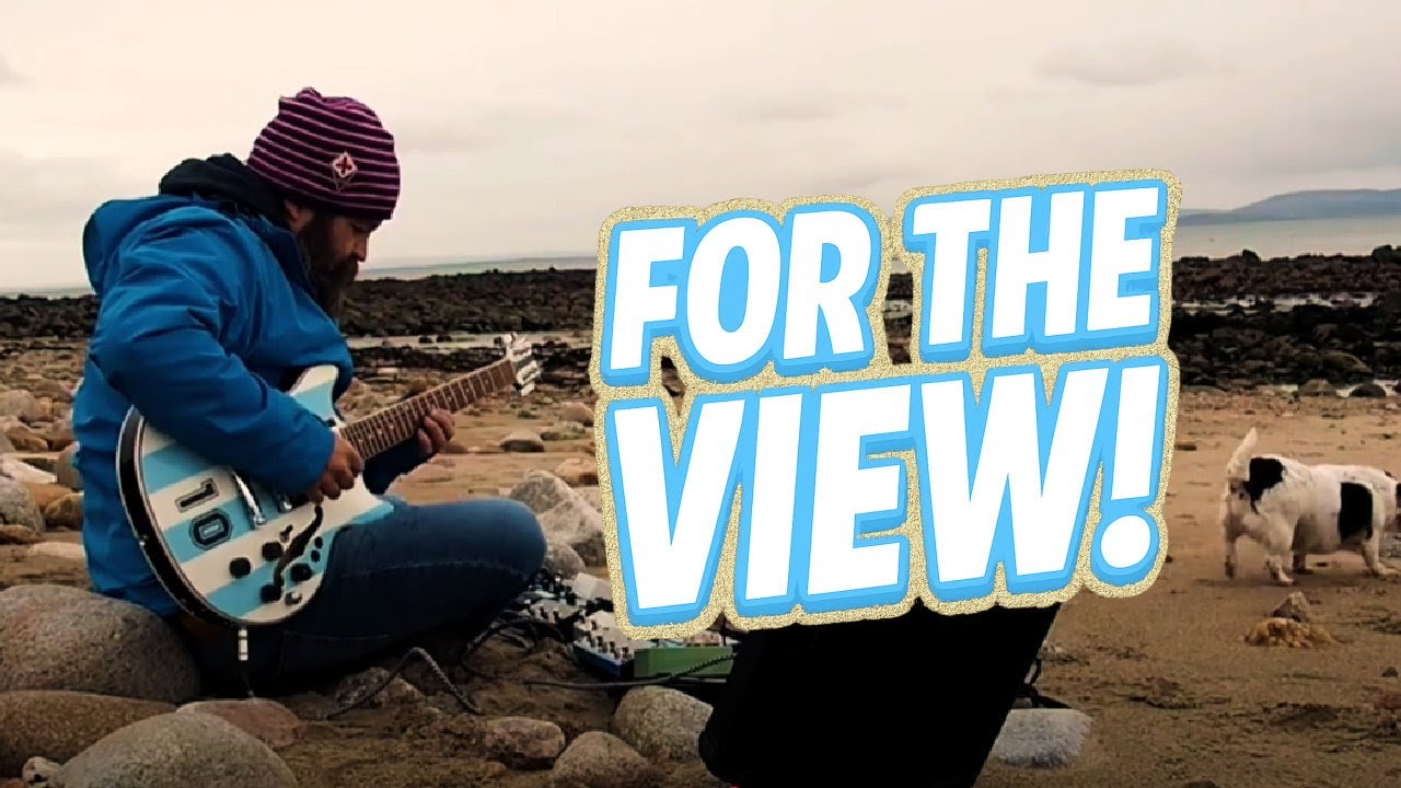 He Took His Electric Guitar to a Remote Beach and Created Magic