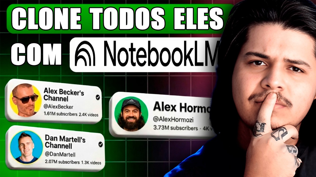Clone ANY YouTube channel with AI (NotebookLM Hack)