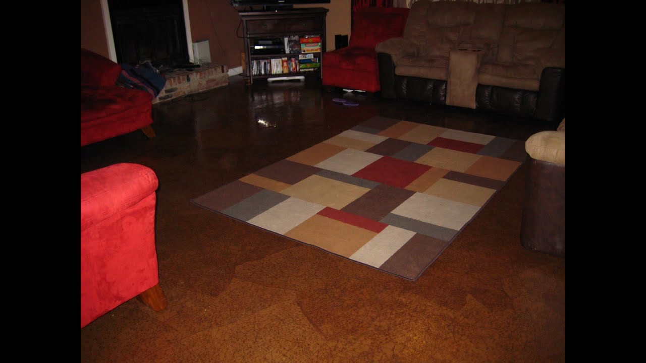 DIY - How to make your own brown paper bag floor