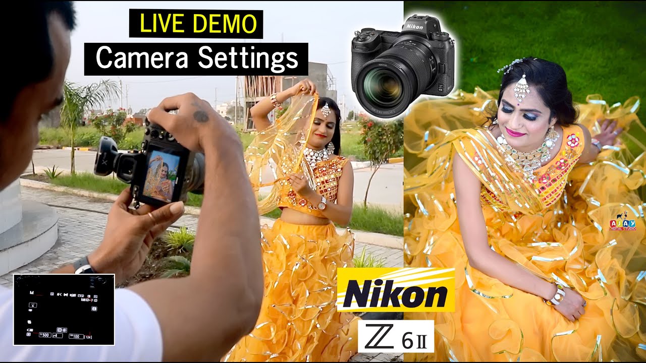 Portrait Photoshoot With Nikon Z6 Mark ii And Settings