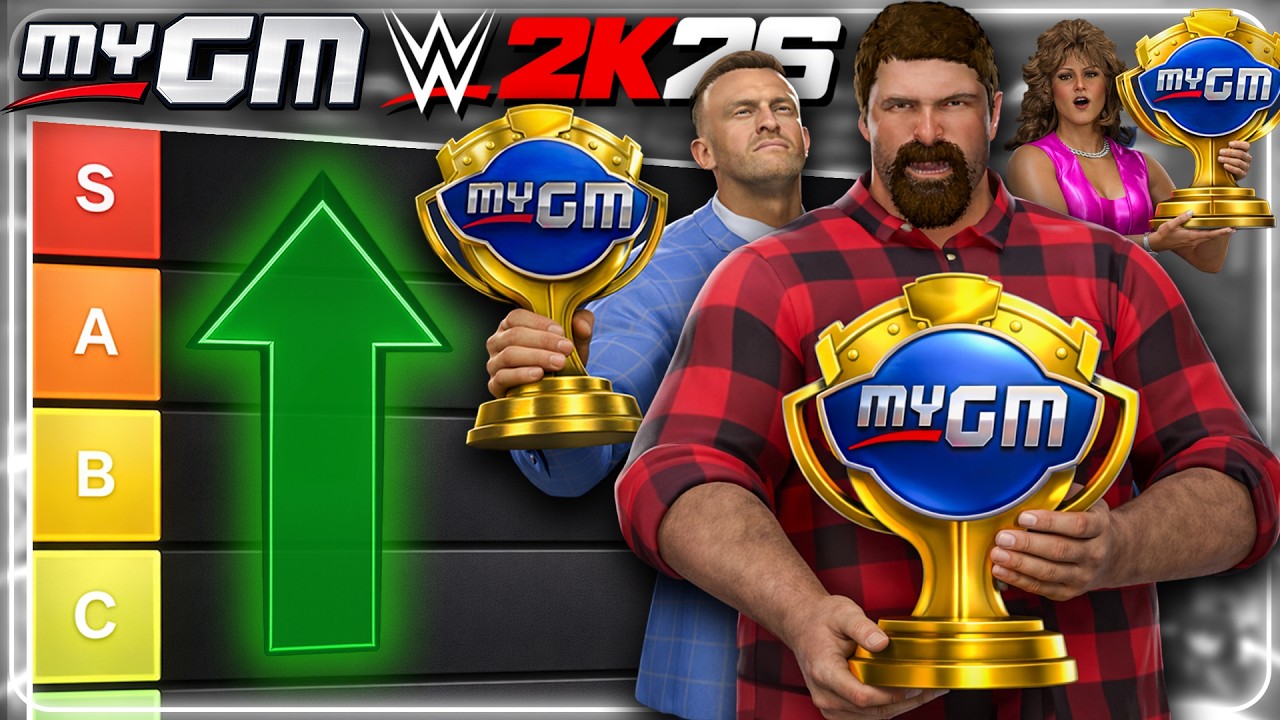 Кто лучший выбор на роль GM? Полный рейтинг + руководство! | WWE 2K26 MyGM