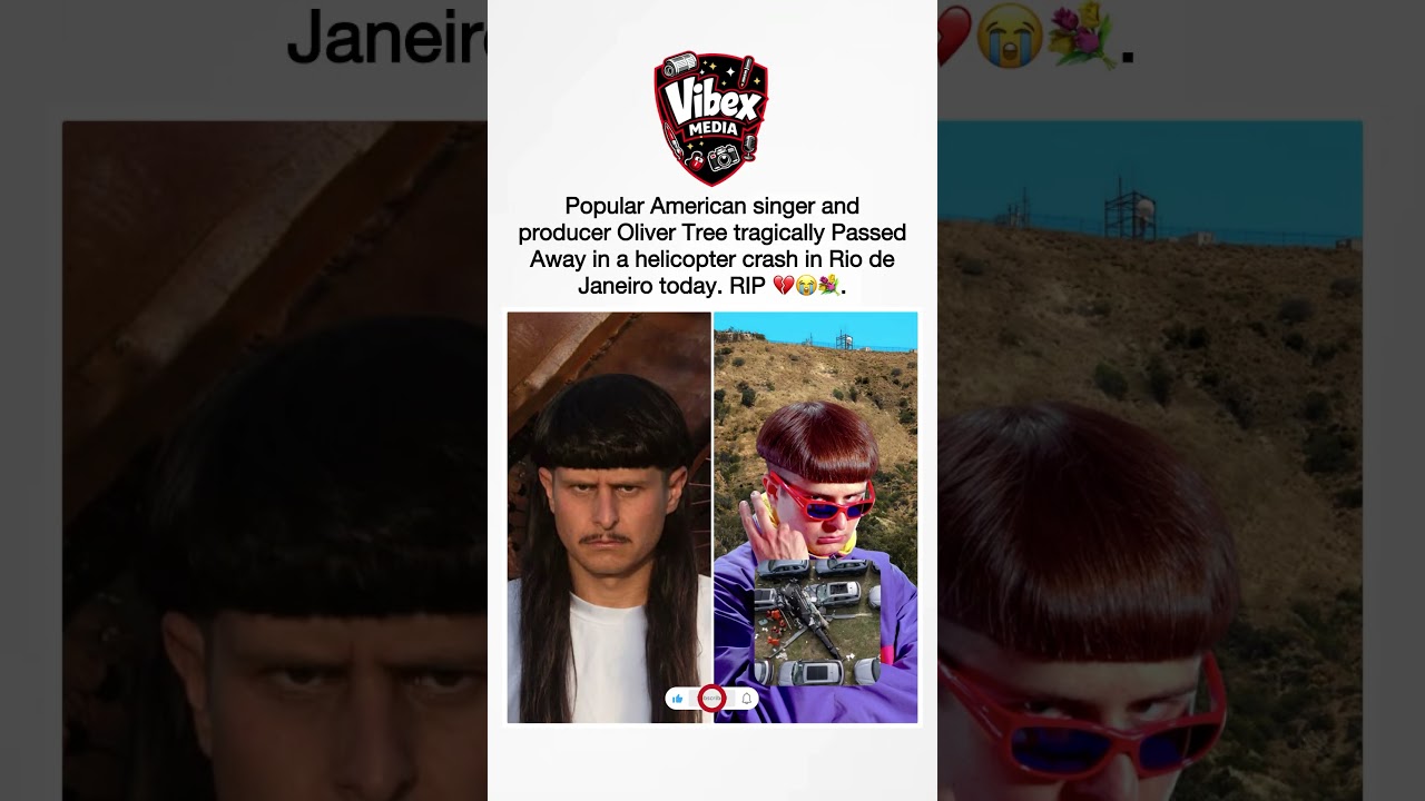 Singer Oliver Tree Dies In Rio Helicopter Crash At 32 &ndash; 6 Victims Confirmed 🕊️ #olivertree #rip
