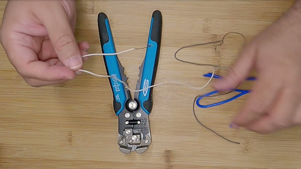 Alicate Gross Crimpador e Desencapador de Fios Automático | Essas Coisas
