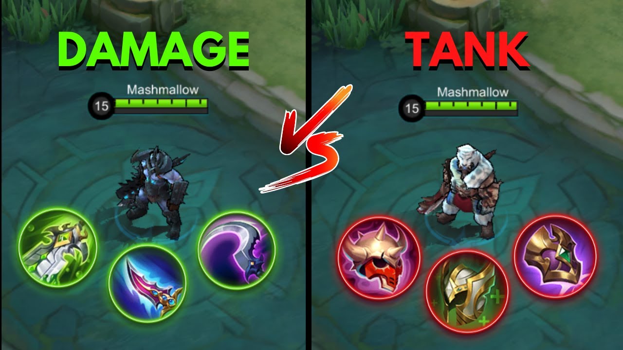 damage vs tank build balmond