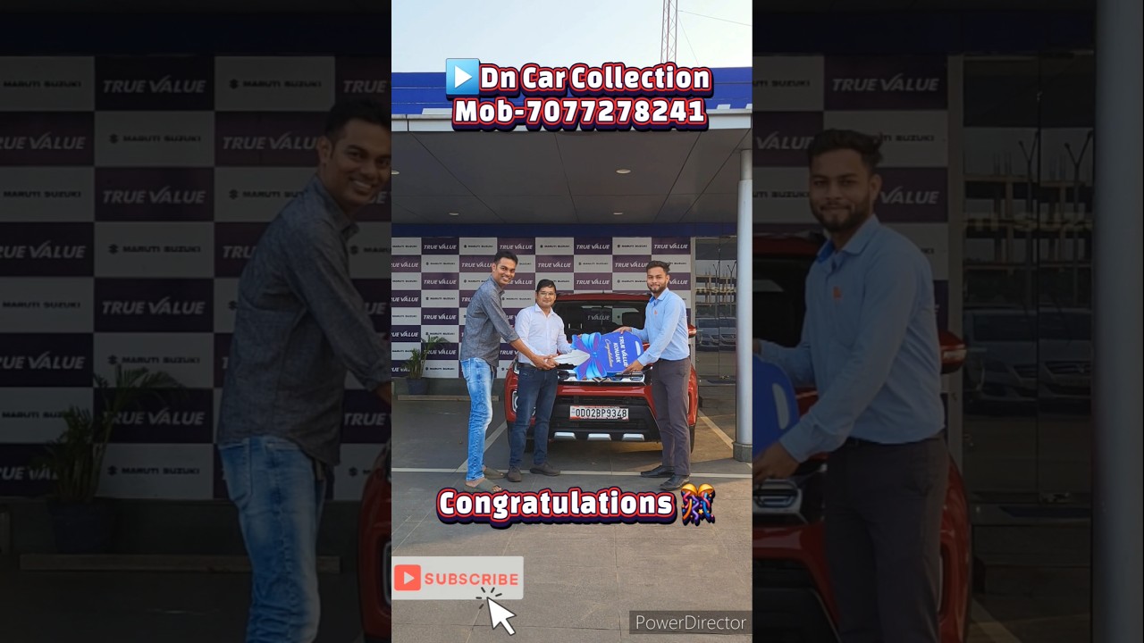 Brezza 🚘 Delivery 🎊🤩##truevaluecars #trending #familycar #viralshort #youtubeshorts #dncarcollection
