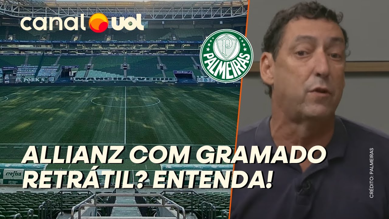 PALMEIRAS DISCUTE ESTUDO DE VIABILIDADE DE GRAMADO RETRÁTIL NO ALLIANZ PARQUE! PVC EXPLICA