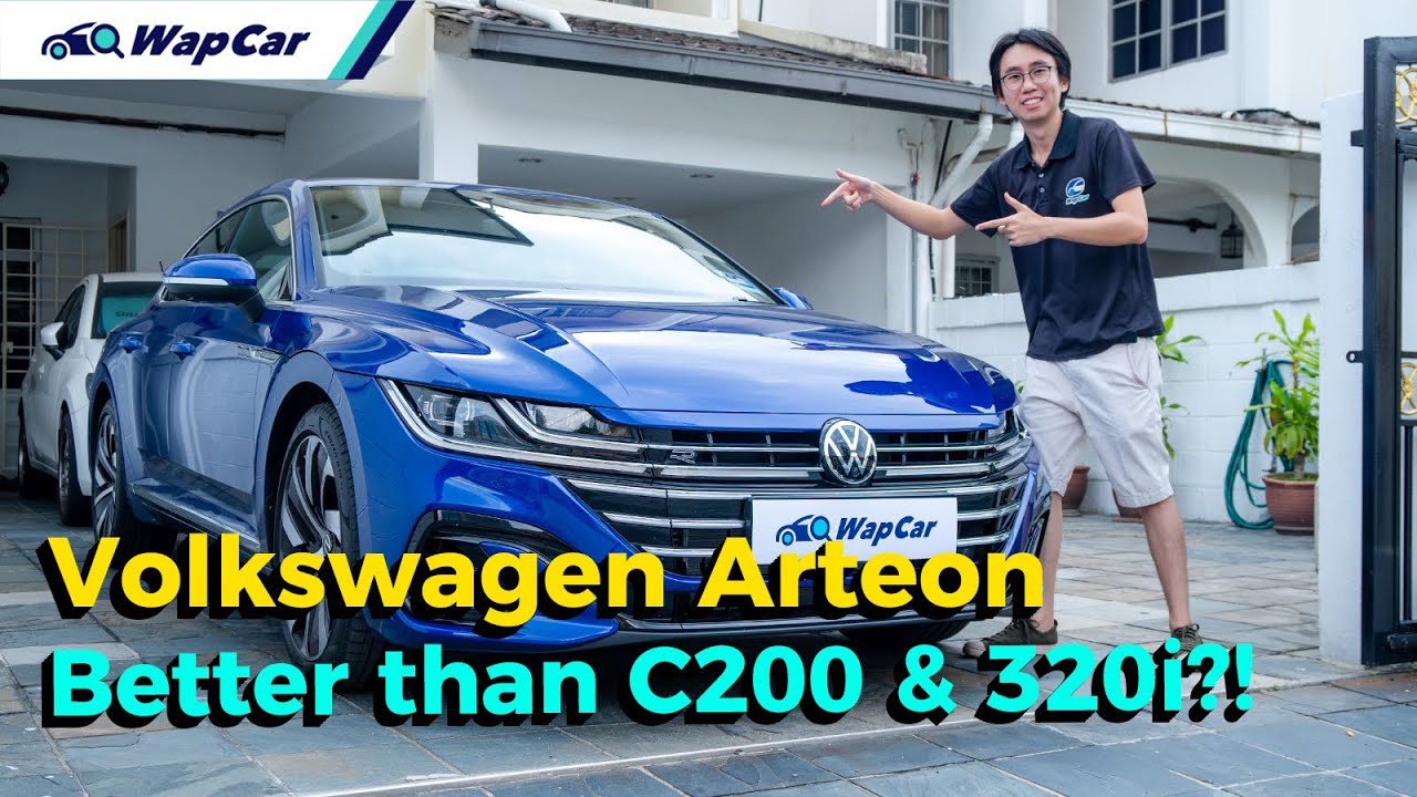 Обзор рестайлингового Volkswagen Arteon 2021 года в Малайзии: RM 250k C200 или 320i? | WapCar