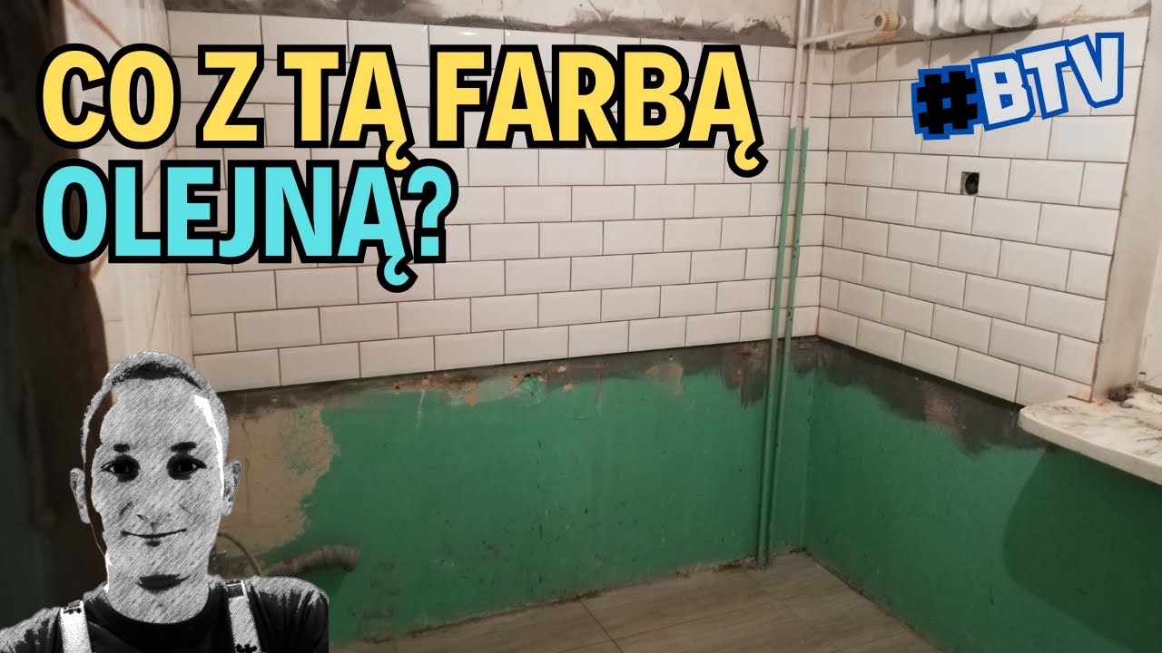 Jak USUNĄĆ FARBĘ OLEJNĄ pod dalsze wykończenie np. szpachlowanie❓❗
