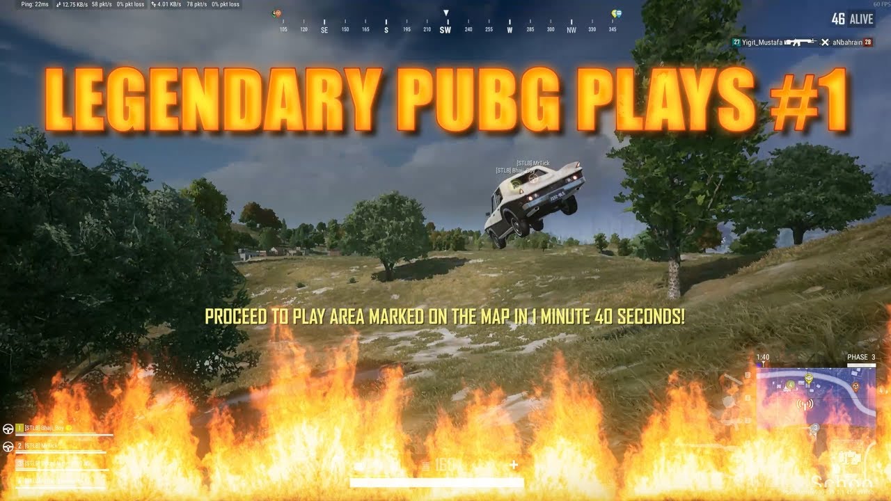 LEGENDARY PUBG PLAYS #1