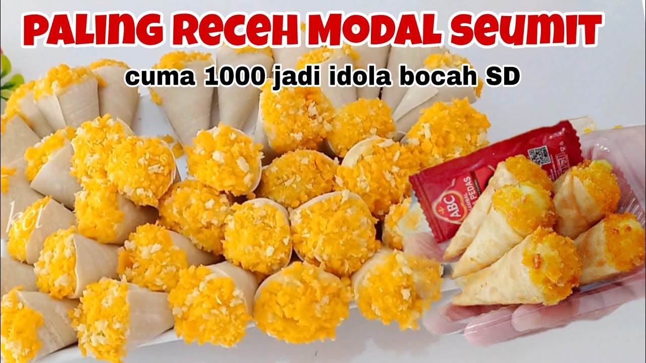 JAJANAN 1000AN PALING RECEH TERBARU 2025 JADI IDOLA JUALAN DI KANTIN SEKOLAH SD