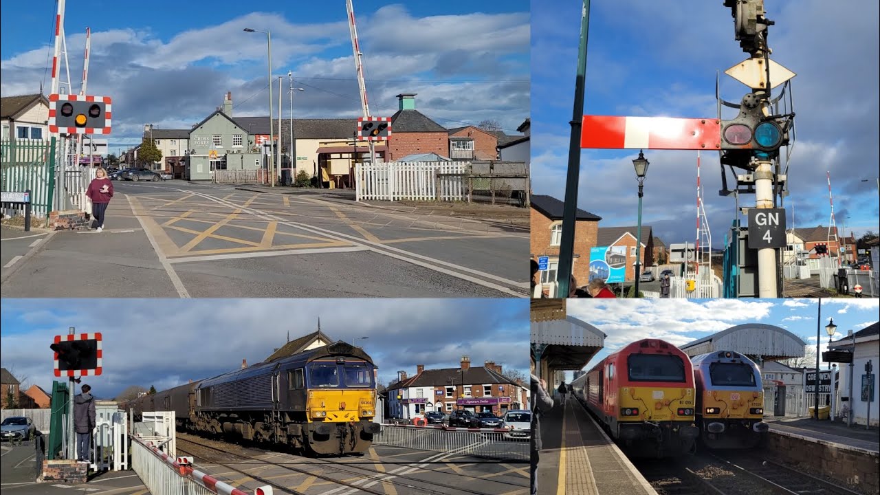 Gobowen North Level Crossing, Shropshire