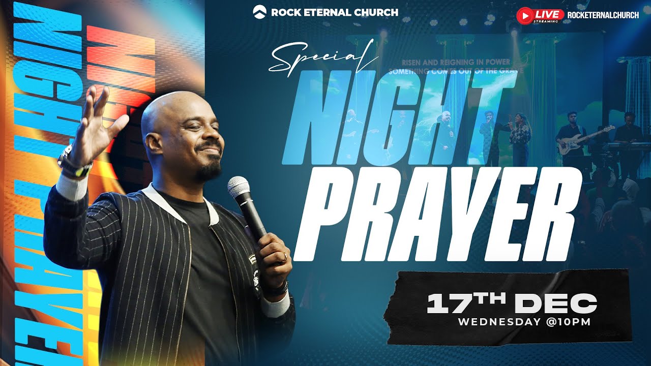 🔴 LIVE |  SPECIAL NIGHT PRAYER | Ps.REENUKUMAR | 17th DEC 2025 | 10:00 PM | ROCK ETERNAL CHURCH