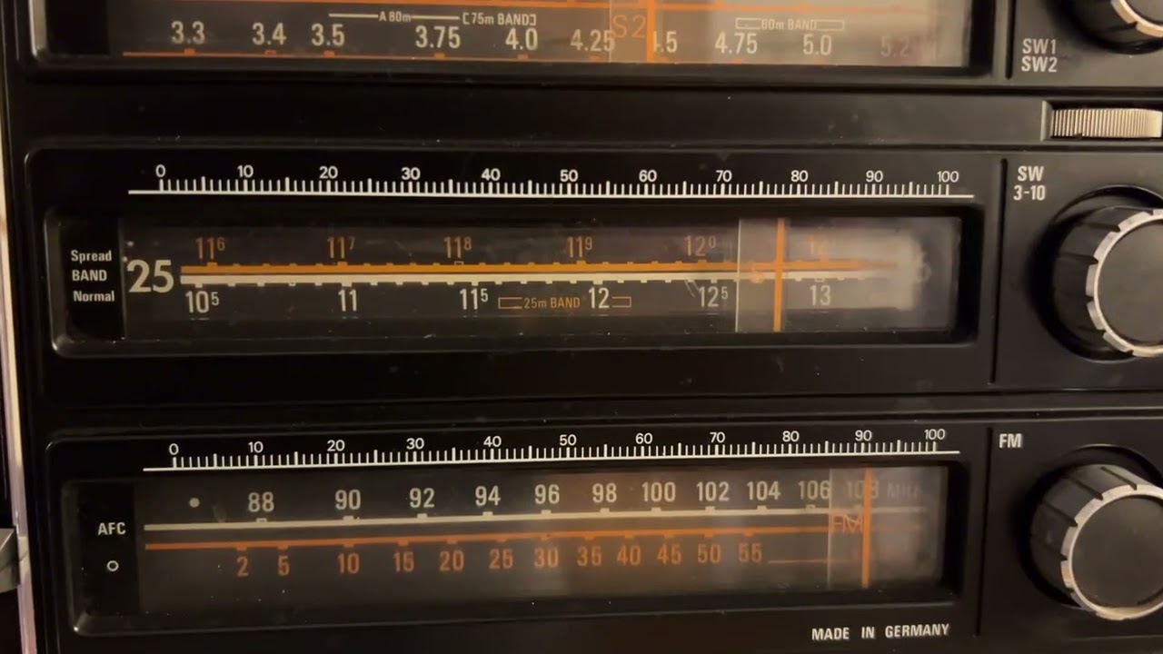 Testsendung SM Radio Dessau 12060 kHz am 01.01.2026