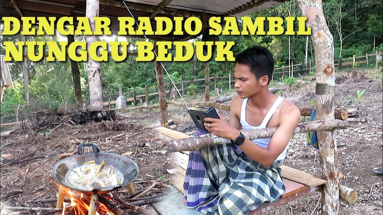 Berbuka puasa di kebun dengan hasil pertualangan...