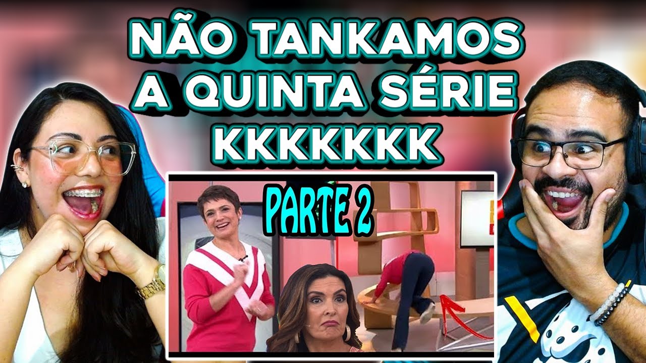 REACT Fala de Tudo 🔴 Os maiores MICOS AO VIVO na TV Brasileira! PARTE 2