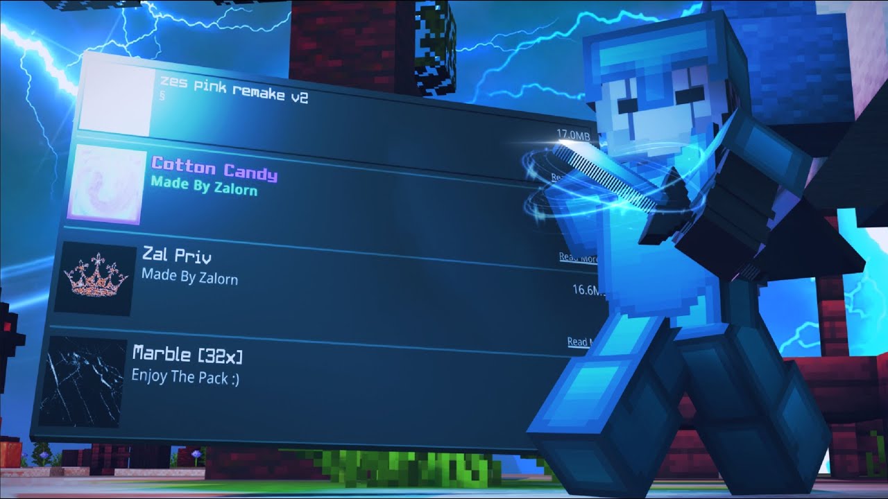 Top 10 Best Minecraft Bedrock PvP Texture Packs - 2025