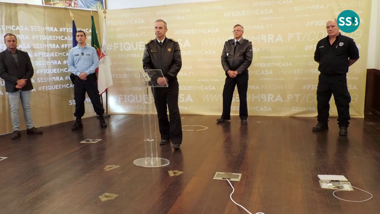 COVID-19: Mensagem aos munícipes. Autoridades de Segurança e Proteção Civil de Sesimbra.
