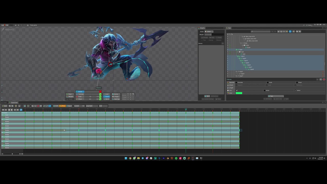 Artwork Animation for my game