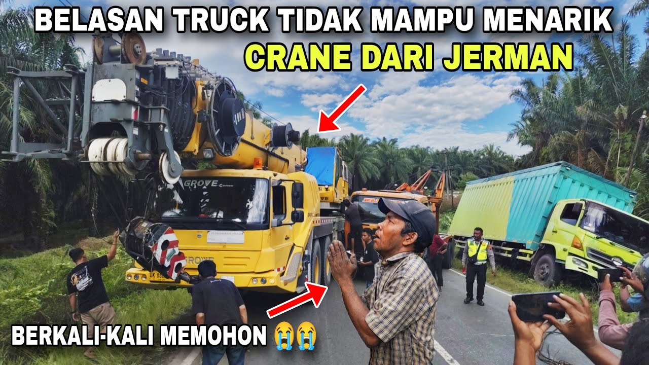 Terus Memohon Meminta Pertolongan, 2 Hari Truck Tidak Bisa Di Selamatkan