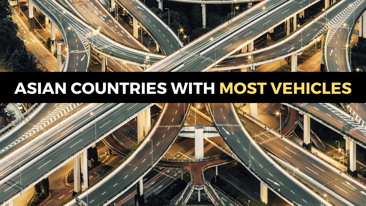 Top 10 Asian Countries With The Most Vehicles Per Capita
