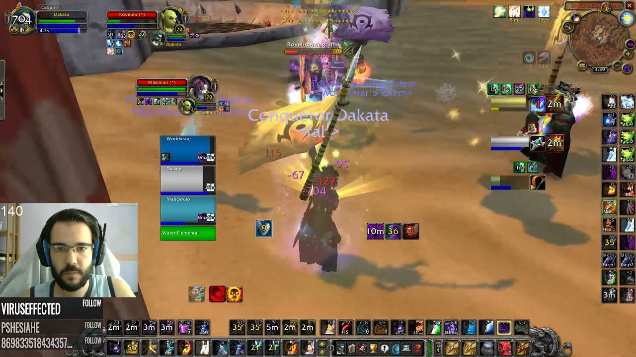 Shadow Priest 2200+ Rated 3vs3 Arena Shatterplay | WoW TBC Classic PvP