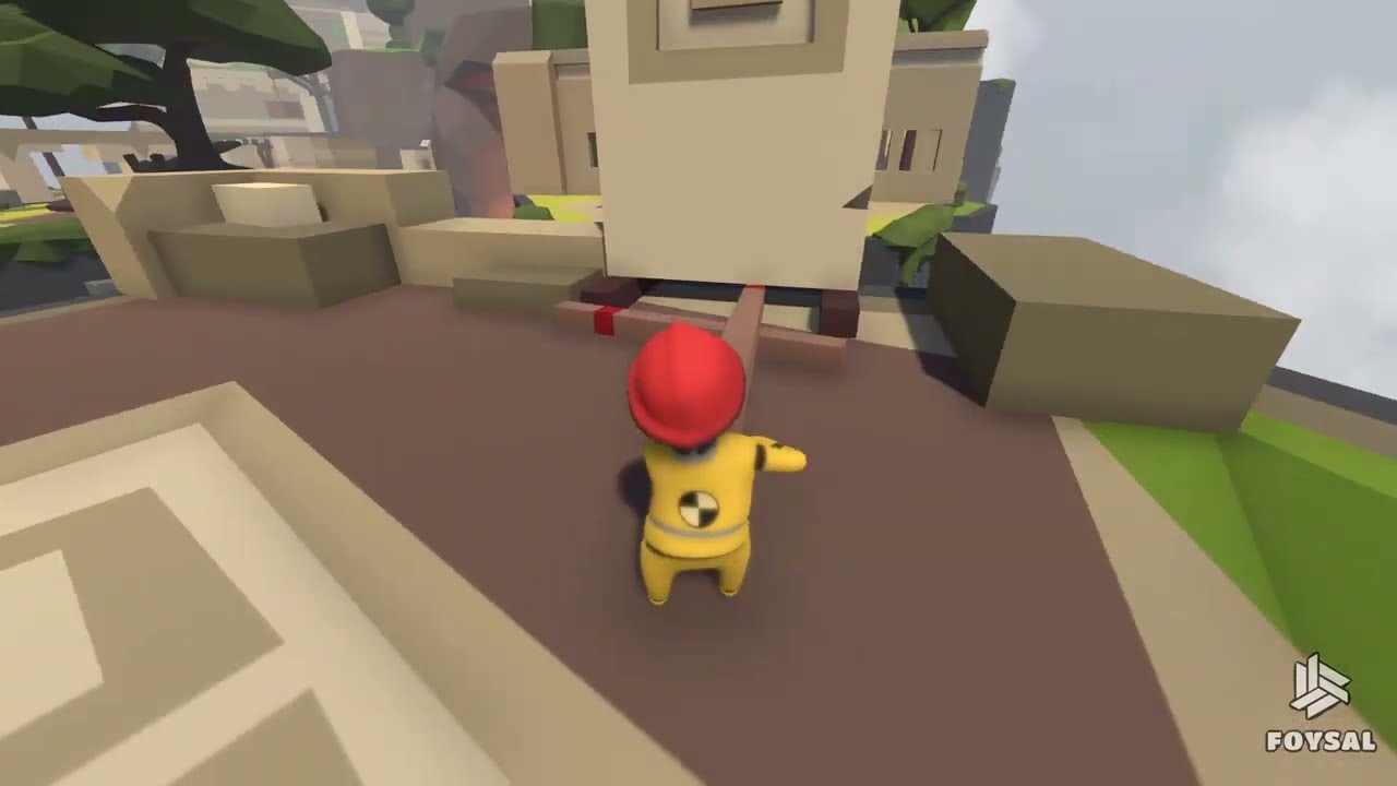 HUMAN FALL FLAT || Aztec (Easy tutorial) Walkthrough