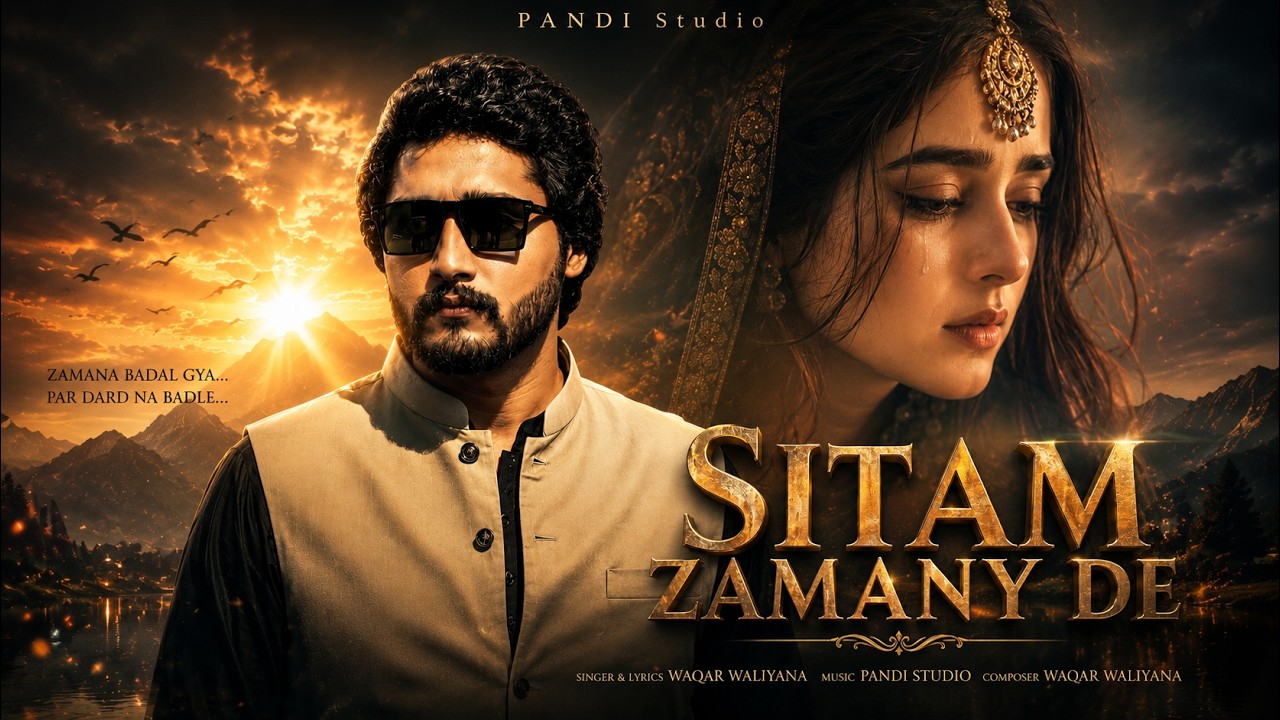 Sitam Zamany De ( Official Video ) Waqar Waqar | Tappay Mahiye 2023