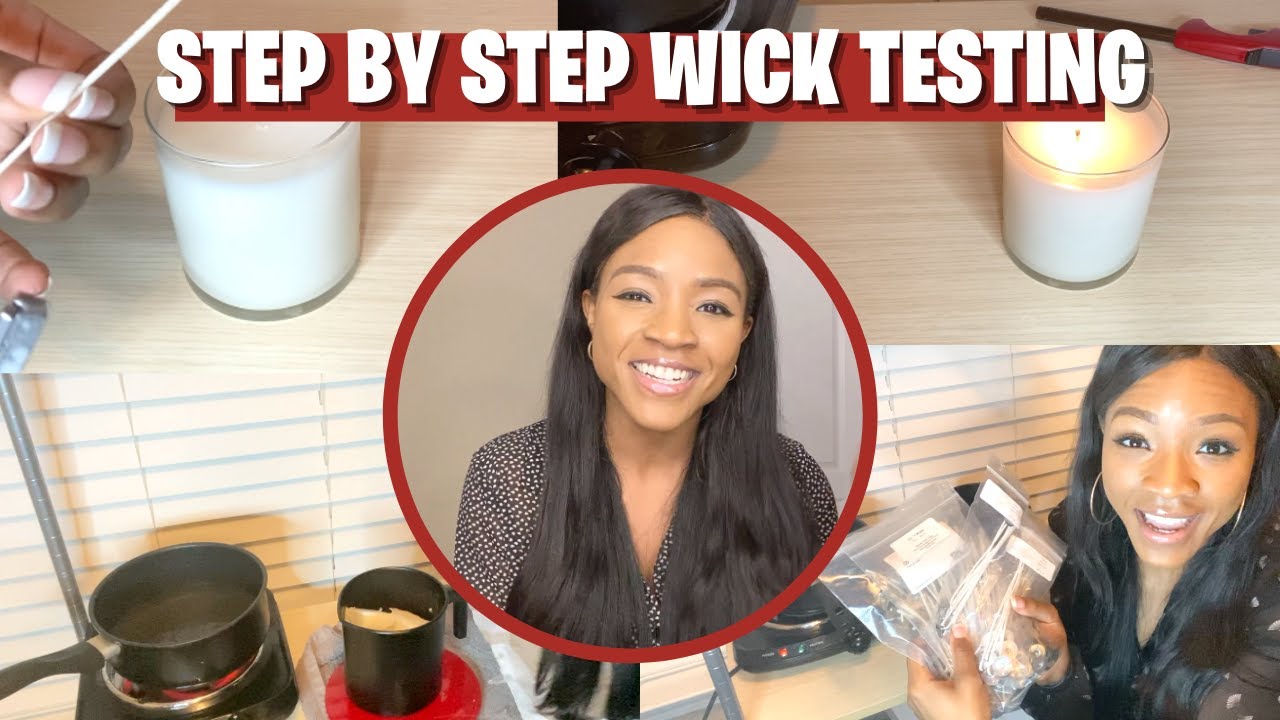 CANDLE WICK TESTING METHOD | STEP BY STEP