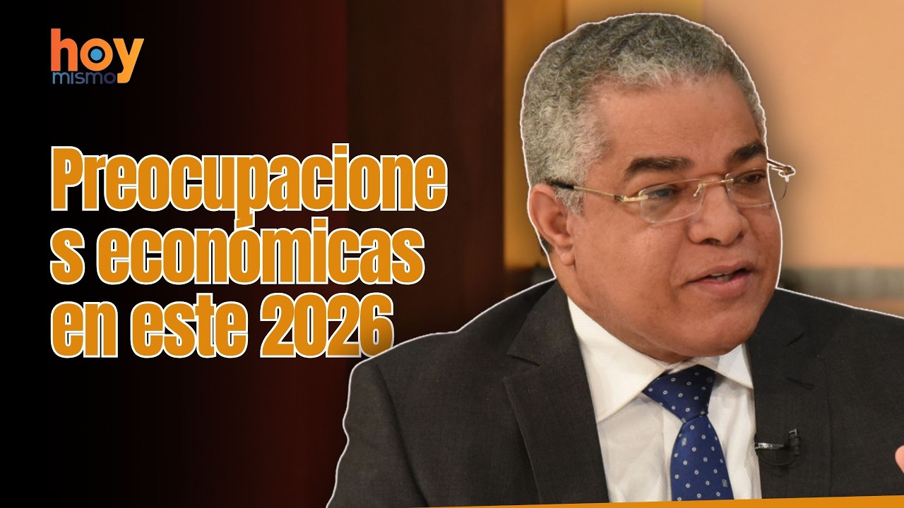 Luis Reyes Santos habla de preocupaciones económicas en este 2026.