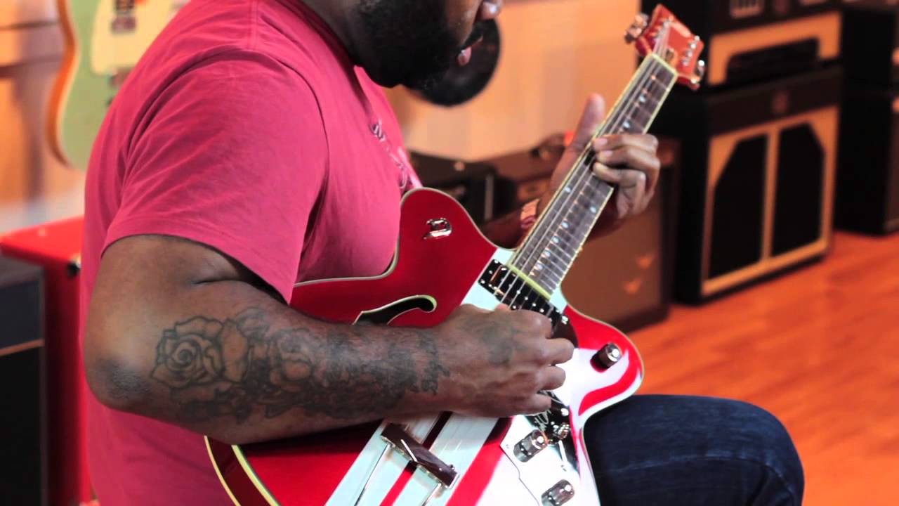 Duesenberg Mike Campbell II signature Electric Guitar by Make'n Music Chicago feat Kirk Fletcher