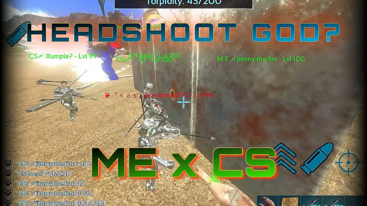 ARK MOBİLE // HEADSHOOT GOD? // CS x ME