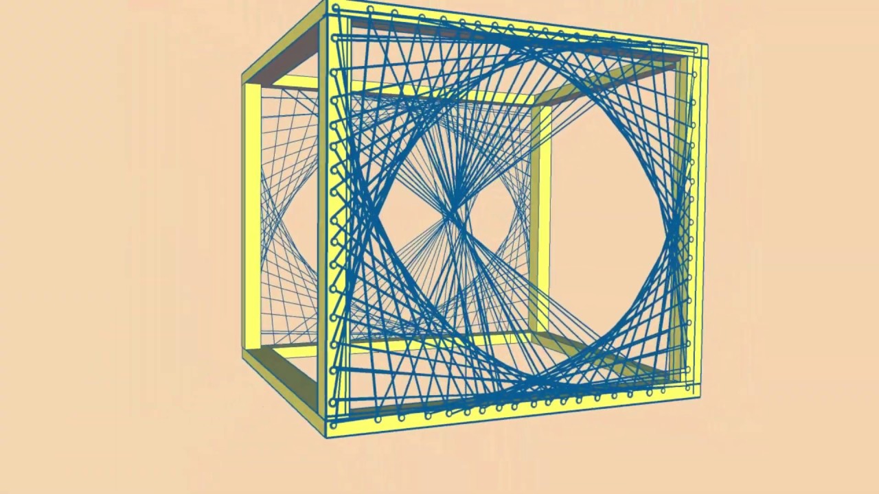 string art 3D - experimental architecture