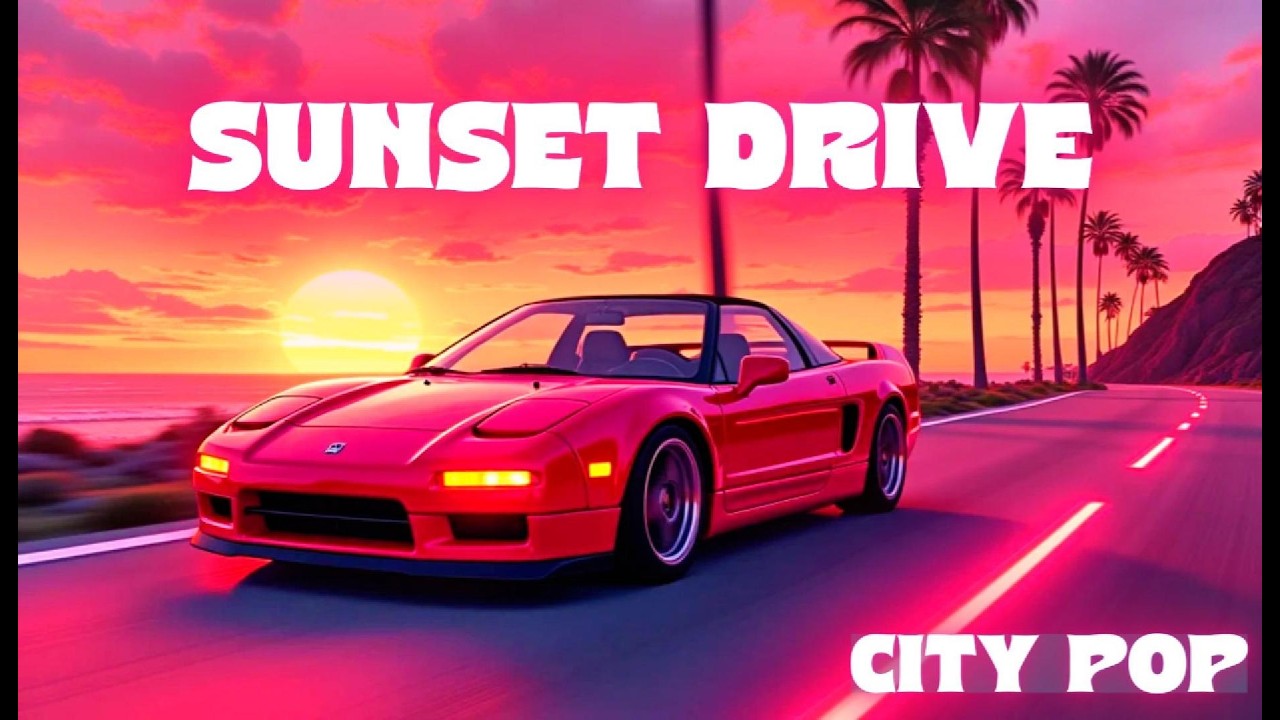Red V-TEC Night Drive 🌃 | Real City Pop Funk & NSX [Vol. 4] (Slap Bass / J-Groove)