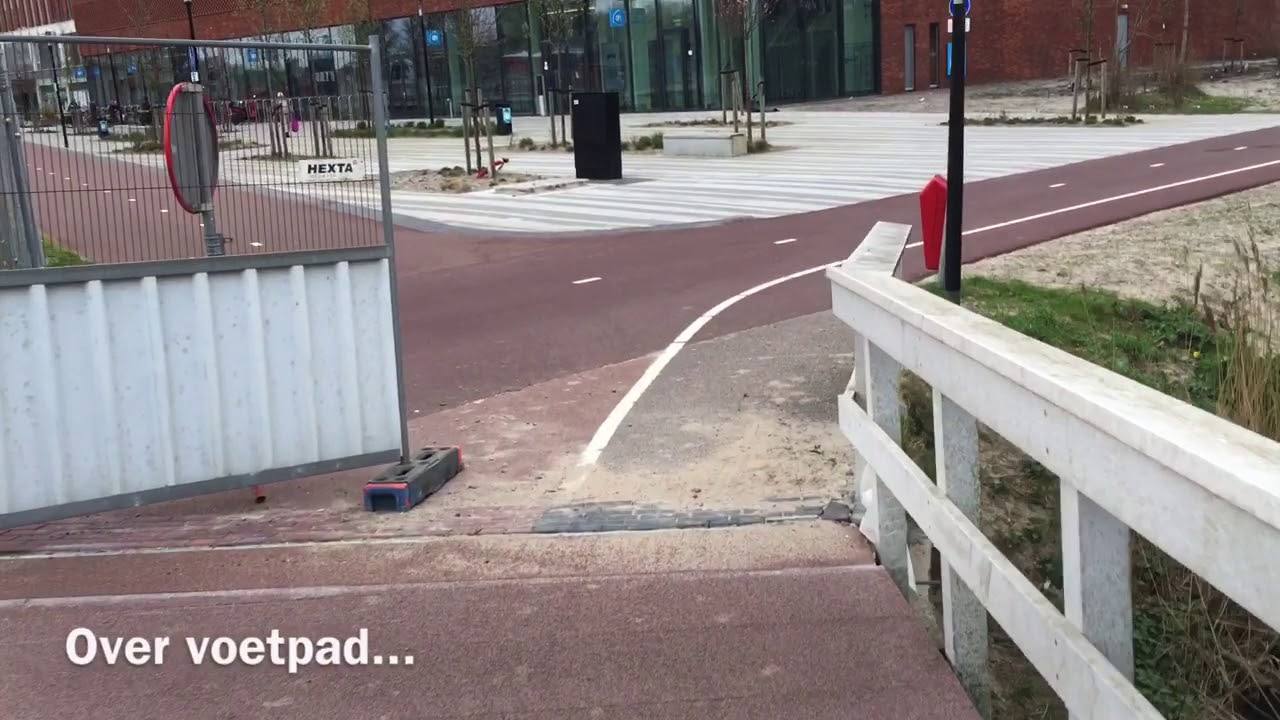 Fietspad over de Gouw