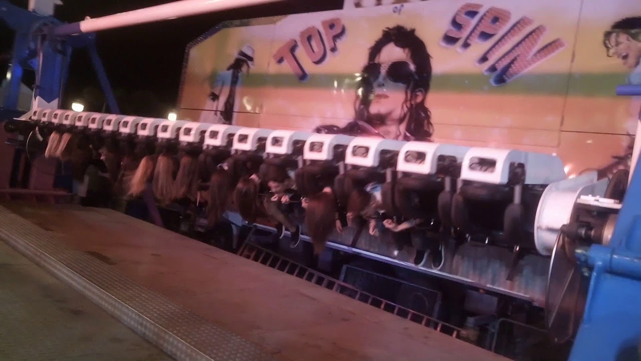 Giostra Top spin Revolution Bari 05 05 2018