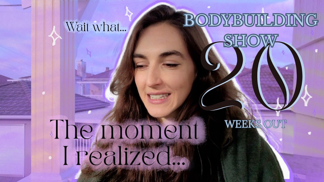 I'm actually doing it... 20 Weeks Out Bodybuilding Prep - Mindset, Feminism, Mental Health ✧˖°.