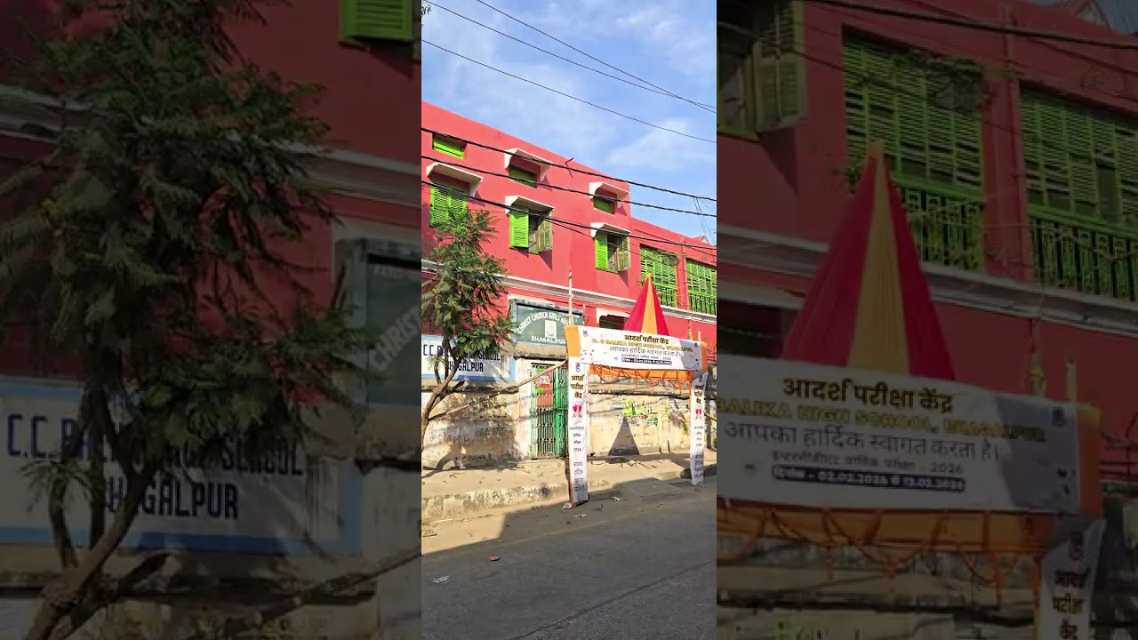 Bhagalpur Jila school and church girls high school. Vlog 