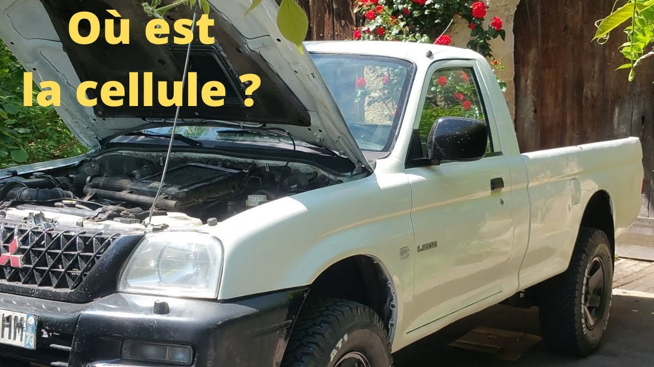 Pick-up 4X4 Mitsubishi L200 K74 bientôt la fabrication de la cellule \\ Réparation du porteur ! //