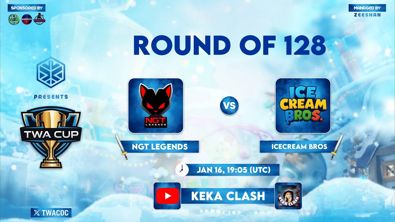 🔴  NGT Legends 🆚 Icecream Bros - TWA CUP - CLASH OF CLAS  🚀