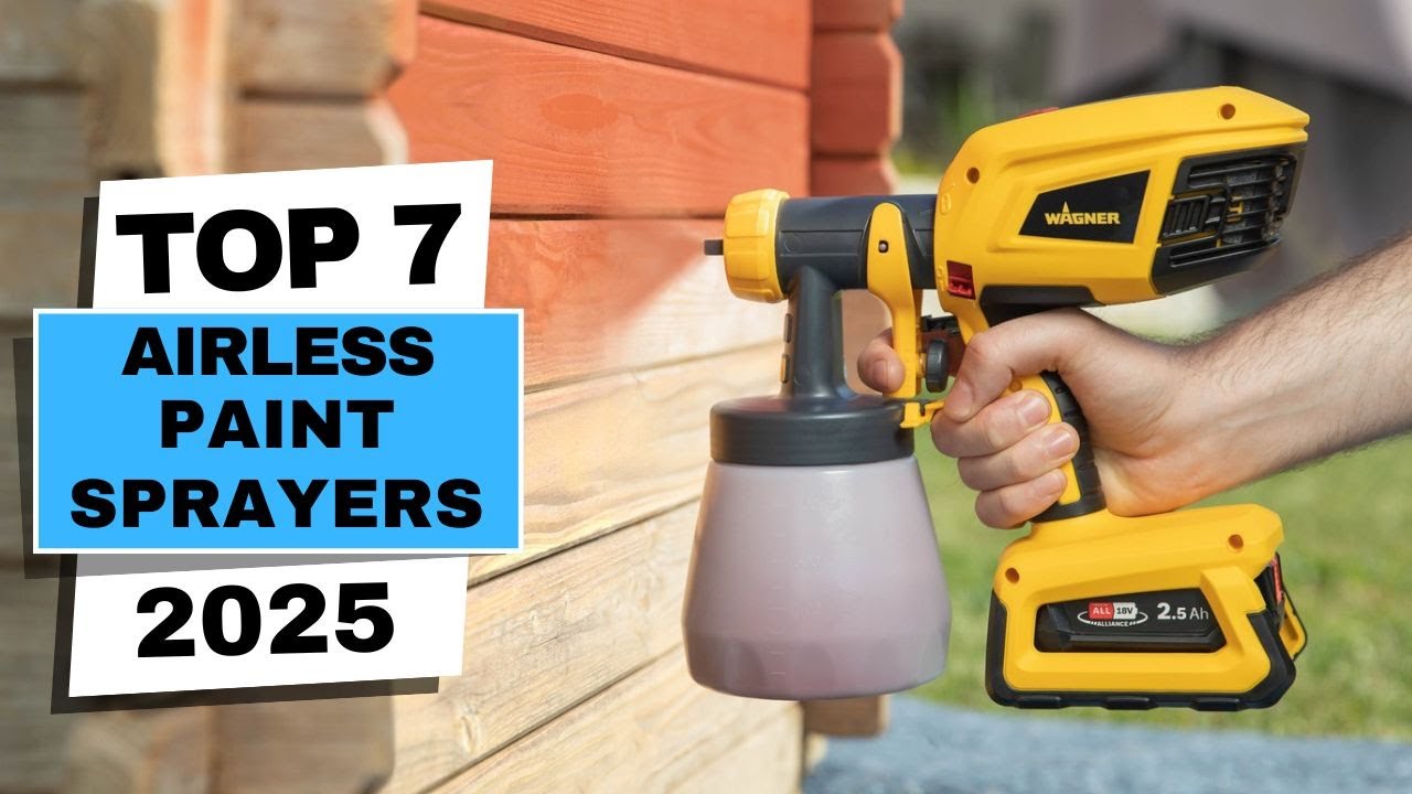 Best Airless Paint Sprayer 2025 | Which One Should You Buy?