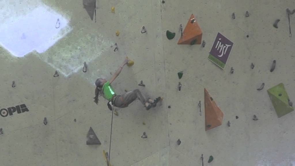 EYC Imst 2014 - Janja Garnbret 1st place female B